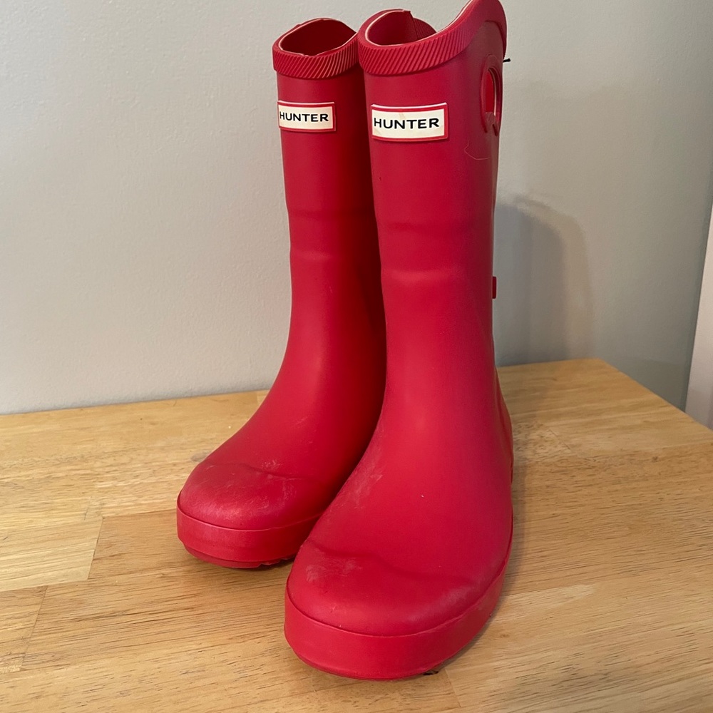 Hunter for Target Red Rain Boots New 3 Kids